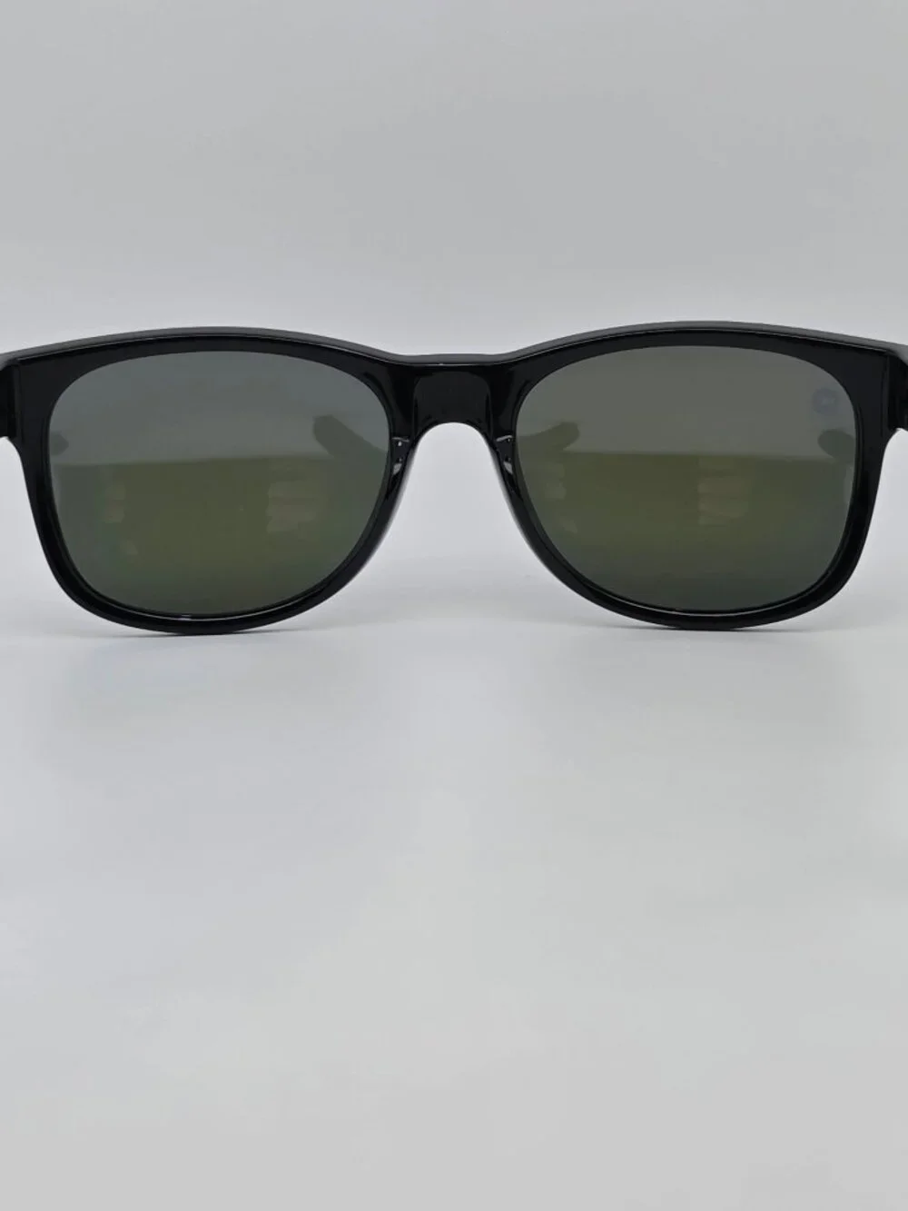 Knockaround Fort Knocks Tropical Palms Black Frame Polarized Purple Sunglasses